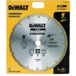 Disco Diamante 9" X 7/8" Segmentado Para Concreto Dewalt D..